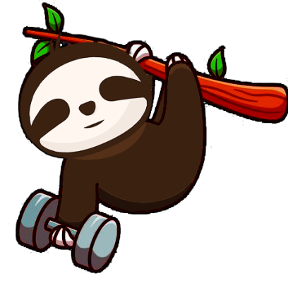 sloth reading a book